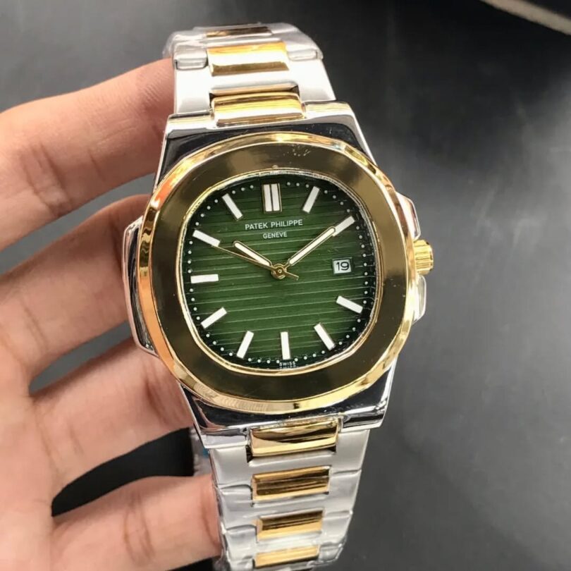 Men's machine stainless steel quartz watch