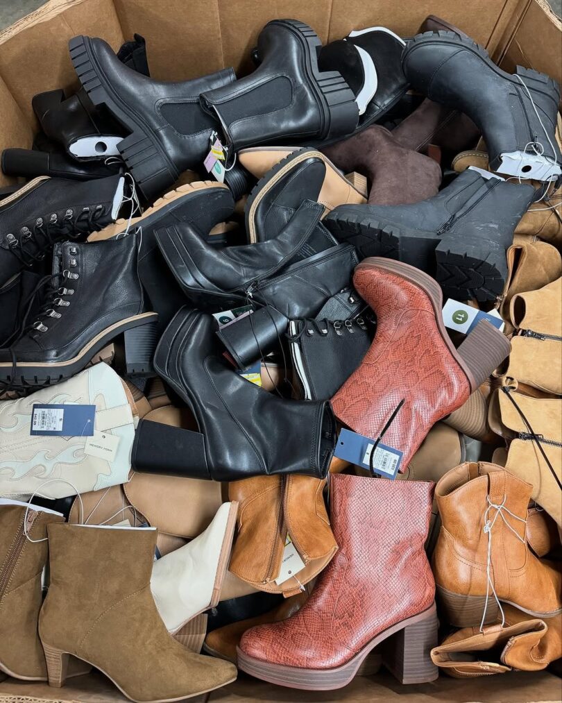 MIXED WOMEN BOOTS PALLET - Image 10