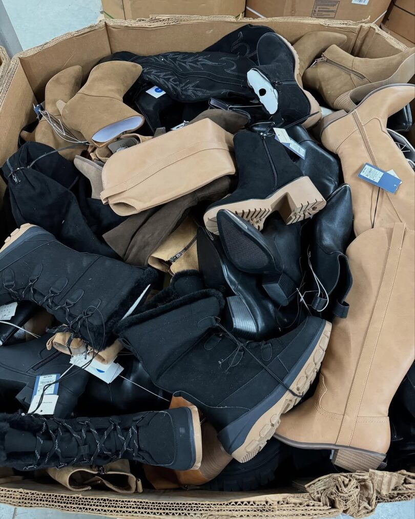 MIXED WOMEN BOOTS PALLET - Image 8
