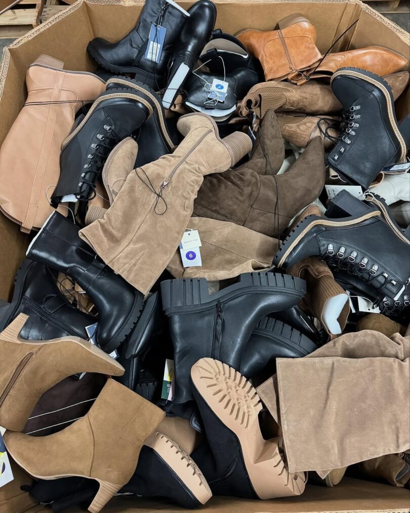 MIXED WOMEN BOOTS PALLET