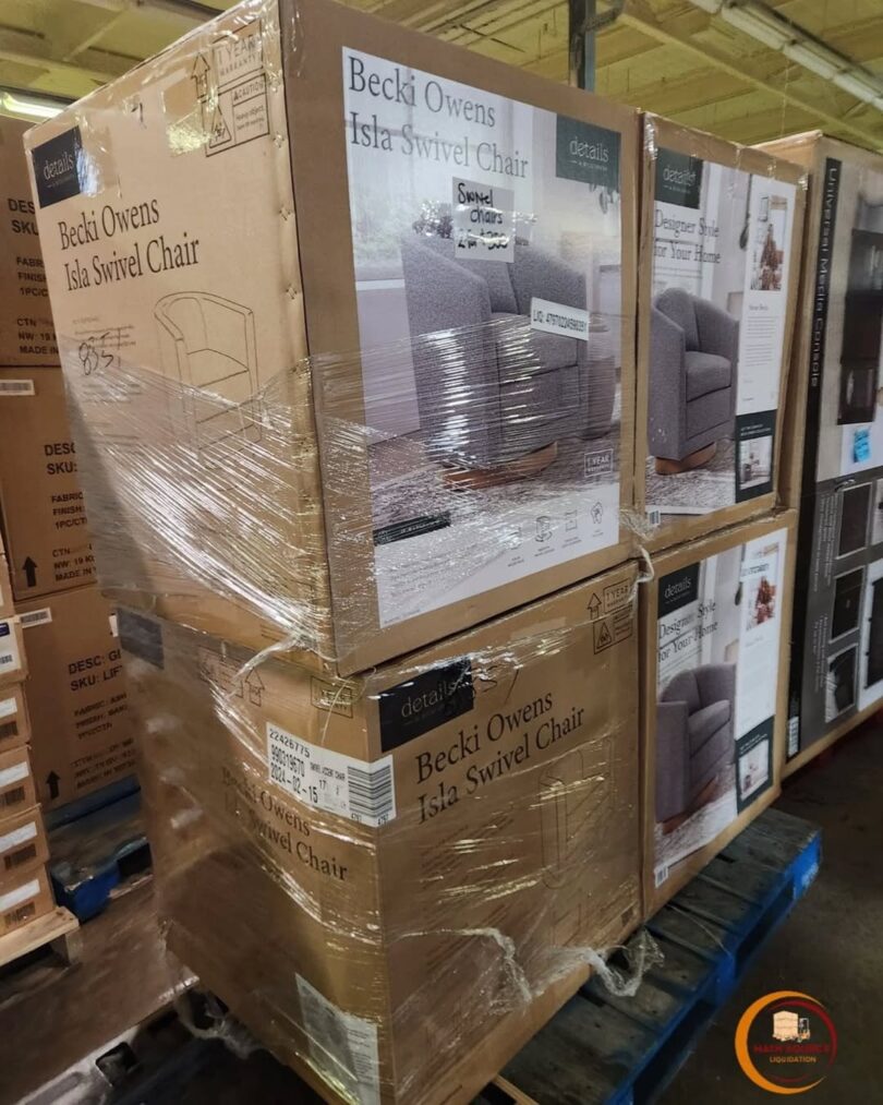 Becki Owen Isla Swivel Chair Pallet – Incredible Value and Profit Potential! - Image 3