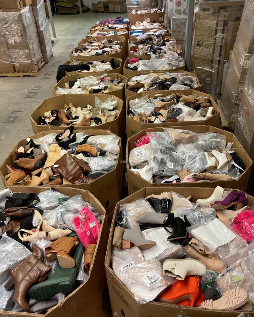 Amazon Shoes Pallet